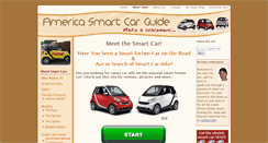 Desktop Screenshot of america-smart-car-guide.com